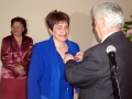 Н. Н. Жиляева была награждена медалью за военно-патриотическое воспитание подрастающего поколения.