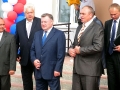 В церемонии открытия после капитального ремонта здания второй городской школы принял участие губернатор области А. П. Козлов.
