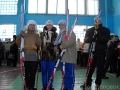 Команда РОНО перед лыжной эстафетой
