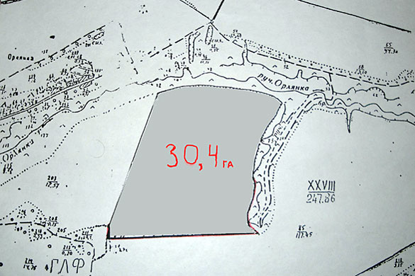 Схема земельного участка