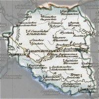 Генеральная карта Орловской Губернии — 1822 год