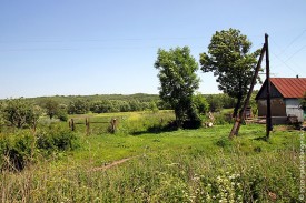Окраина деревни Тагино, 2010 год