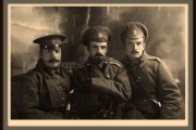 Офицеры 292-го Малоархангельского полка 73-й пехотной дивизии 10-й русской армии.