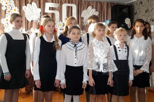 Детской школе искусств г. Малоархангельска — 50. Выступление воспитанников школы.