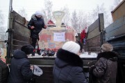 29 декабря 2010 года, предновогодняя ярмарка. Мясо — 140 рублей за килограмм.