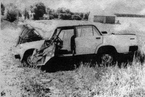 25 июня 1998 года А. В. Кураченков, сторож ДУ, «под хмельком» угнал автомобиль «ВАЗ-2105» стоявший на территории дорожного участка и опрокинул его в селе Губкино.