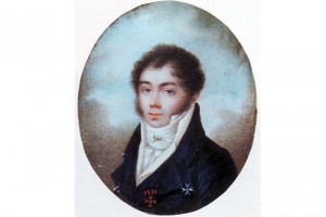 Яков Скарятин в 1810-ые г. г., миниатюра неизвестного художника.