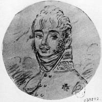 Яков Скарятин в 1804 году, портрет работы Дешатобура, 1804 г.