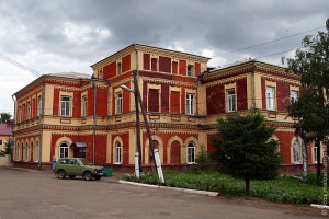 Здание Малоархангельской районной больницы.