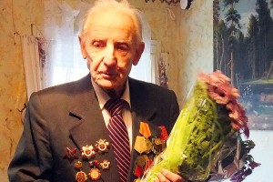 Ветеран Великой Отечественной войны Ештокин Сергей Яковлевич.