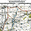 Карта Генштаба, лист N-37-31. 1942 г. Малоархангельск.