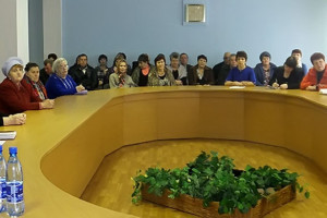 В малом зале администрации района состоялся пленум Малоархангельского районного совета ветеранов войны, труда, вооруженных сил и правоохранительных органов.