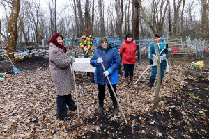 Благоустройство и реконструкция братских захоронений в селе Архарово.