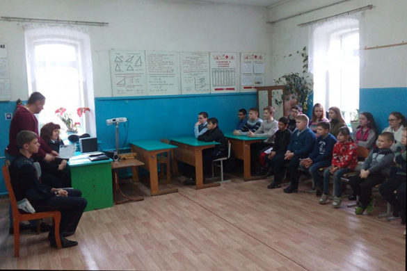 Правовая квест-игра с учащимися Ивановской школы.