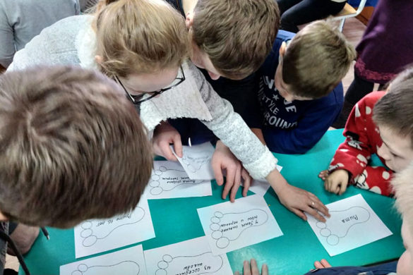 Правовая квест-игра с учащимися Ивановской школы.