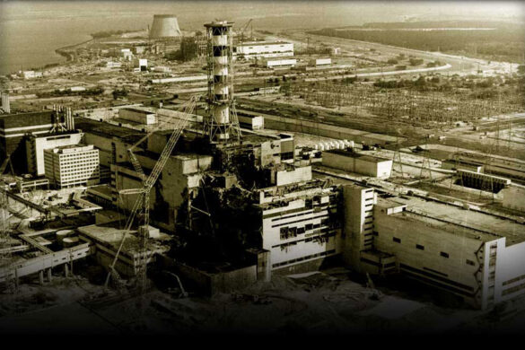 Чернобыль в 1986 году.