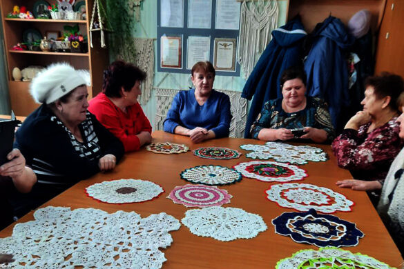 В БУОО «КЦСОН Малоархангельского района» продолжает свою работу кружок «Макраме»