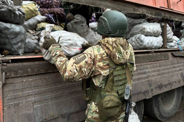 Малоархангельский район передал бойцам СВО 20 тонн овощей и 20 тонн питьевой воды